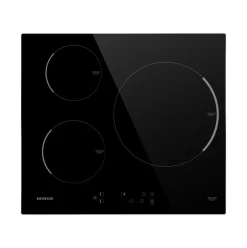 Placa inducción Infiniton IND-A3F encastrable 3 zonas negro 52 cm