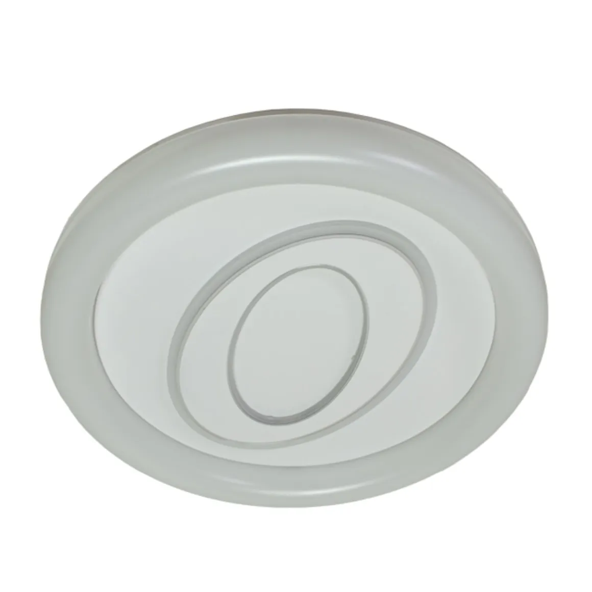 Plafón Tebe Bel Air 130W luz LED 12300 lm blanco Ø50x7 cm