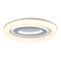 Plafón Tebe Bel Air 130W luz LED 12300 lm blanco Ø50x7 cm