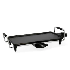 Plancha de asar Dcook 2000W antiadherente negro 14x52x24,5 cm