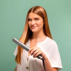 Plancha de pelo Cecotec Bamba RitualCare Ionic Sphere tecnología Ion Real gris