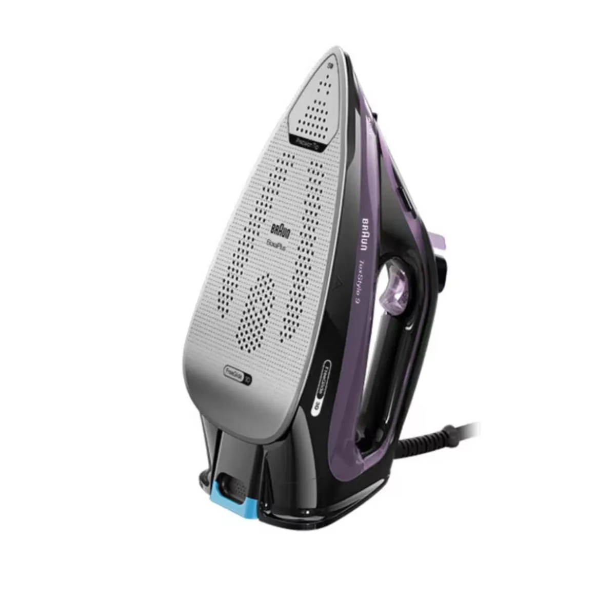 Plancha de vapor Braun SI9661VI 3100W suela EloxalPlus 250 g/min morado