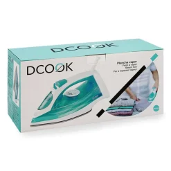 Plancha de vapor Gallery Dcook 2600W suela cerámica azul/blanco