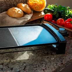 Plancha eléctrica Cecotec Tasty&Grill 2500 BlackWater MixGrill 2150W negro