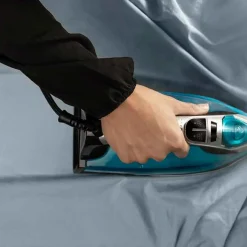 Plancha horizontal de vapor Cecotec Fast&Furious 5010 Vital 2600W negro/azul