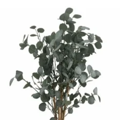 Planta artificial Eucalipto con macetero verde 120 cm