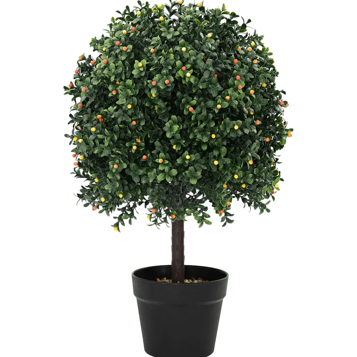 Planta artificial Granja interior y exterior verde 50x35 cm