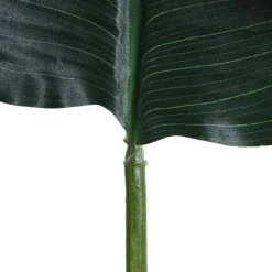 Planta de palma artificial con maceta 7 hojas verde Ø15x120 cm