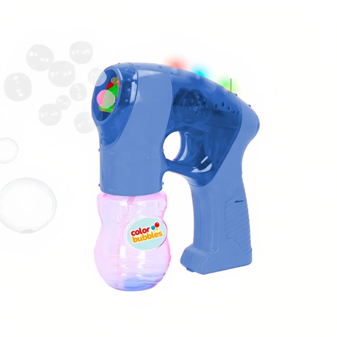 Pompero eléctrico Space Color Bubbles con luz y sonido +3A