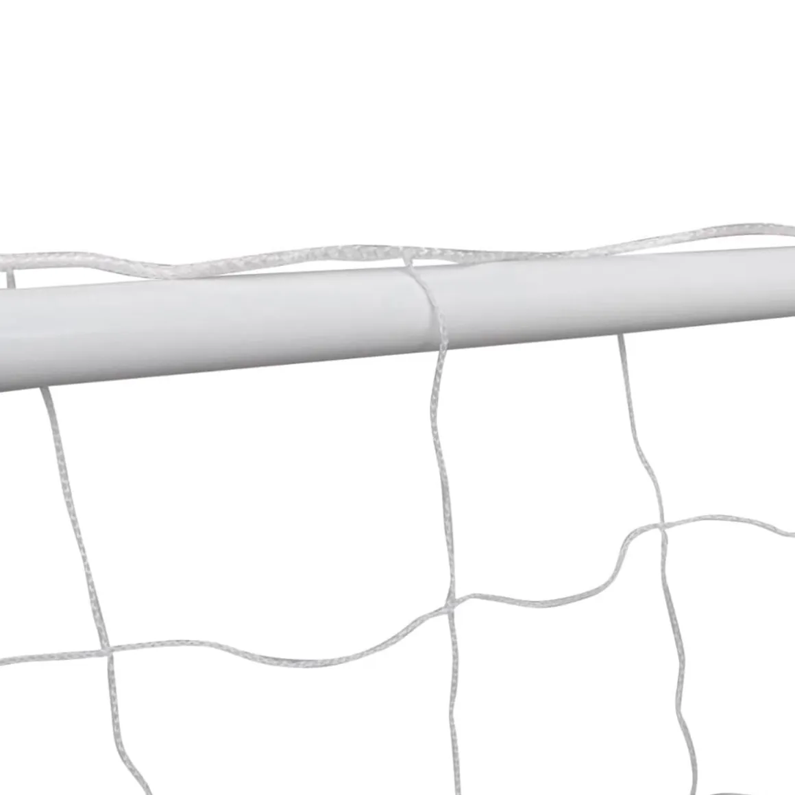 Portería de fútbol Sport blanco 150x240x90 cm