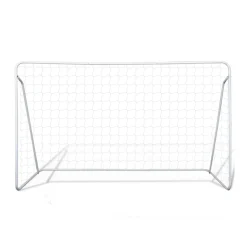 Portería de fútbol Sport blanco 150x240x90 cm