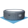 Protectores de suelo para piscina Bestway 8 piezas 2 m² azul 50x50 cm