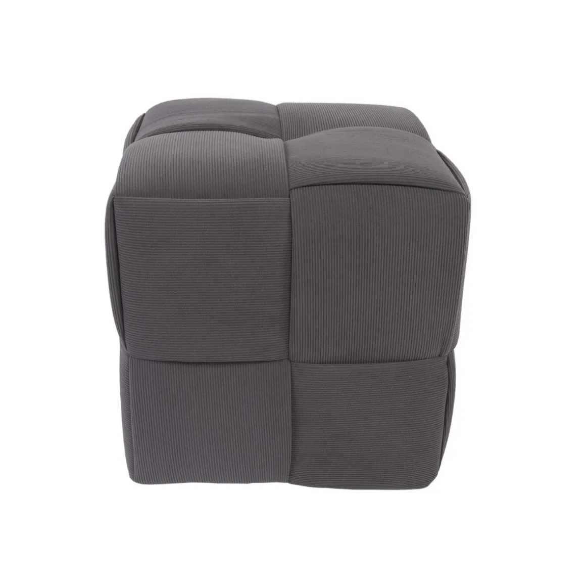 Puf Courdoruy diseño cuadrado 41x45x45 cm