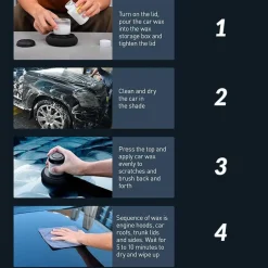 Pulidor de coche de mano Baseus antimanchas y repara arañazos
