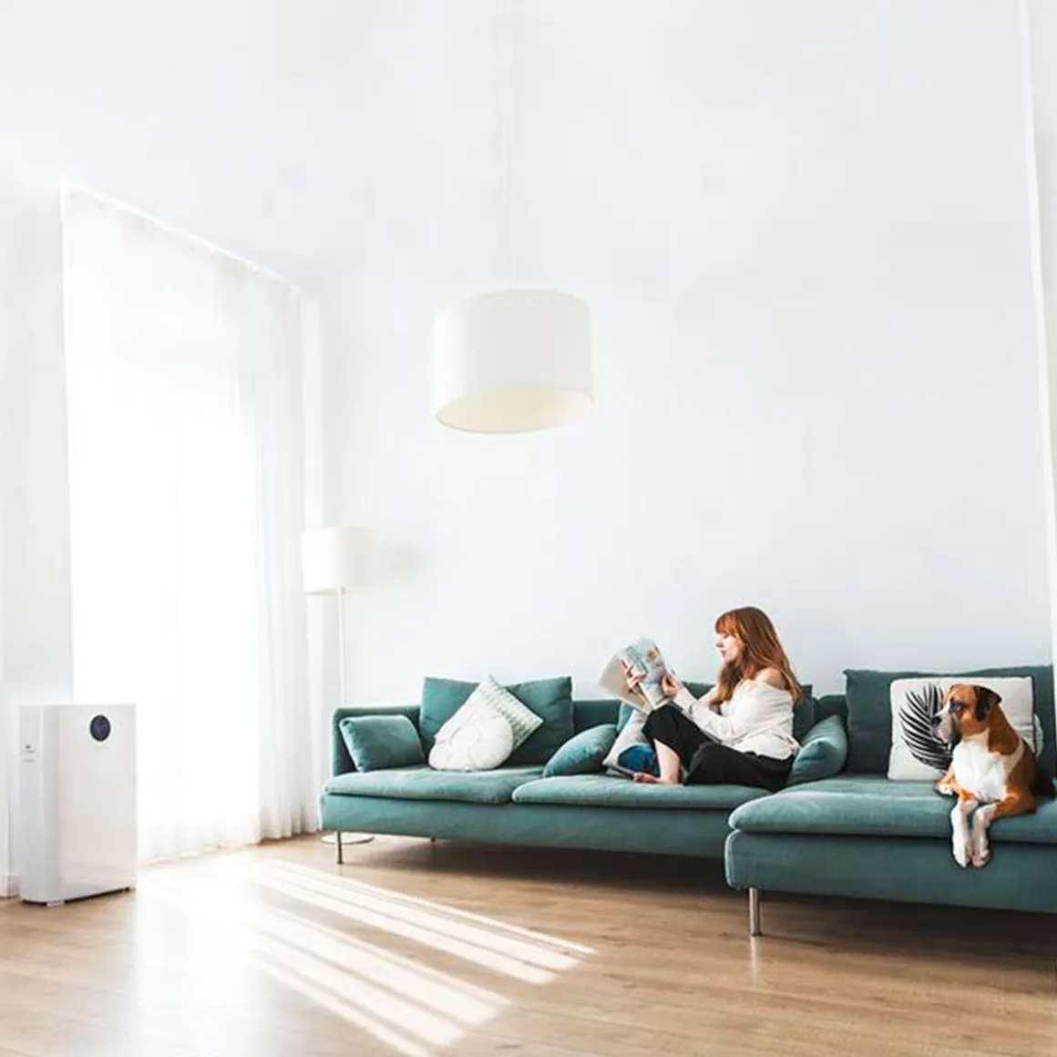 Purificador de aire Cecotec Total Pure 7500 Connected 600CADR WiFi blanco