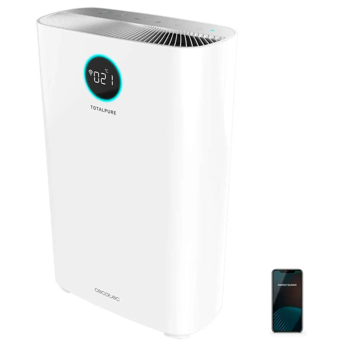 Purificador de aire Cecotec Total Pure 2500 Connected 260CADR WiFi blanco