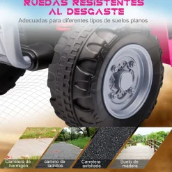 Quad eléctrico Honda Aiyaplay con luces LED + bocina 1-3 años 43,5x65,5x38,5 cm