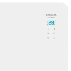 Radiador Cecotec Ready Warm 6650 1000W cristal con wifi blanco