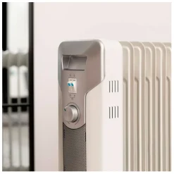 Radiador de aceite Cecotec ReadyWarm 11000 Space 11 módulos 2500W blanco