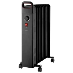 Radiador de aceite Infiniton HOR-N150 1500W 3 niveles de potencia negro