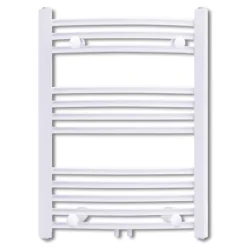 Radiador toallero Azax 320W 12 barras blanco 76,4x50 cm