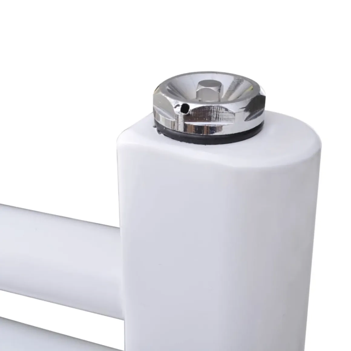 Radiador toallero Azax 320W 12 barras blanco 76,4x50 cm