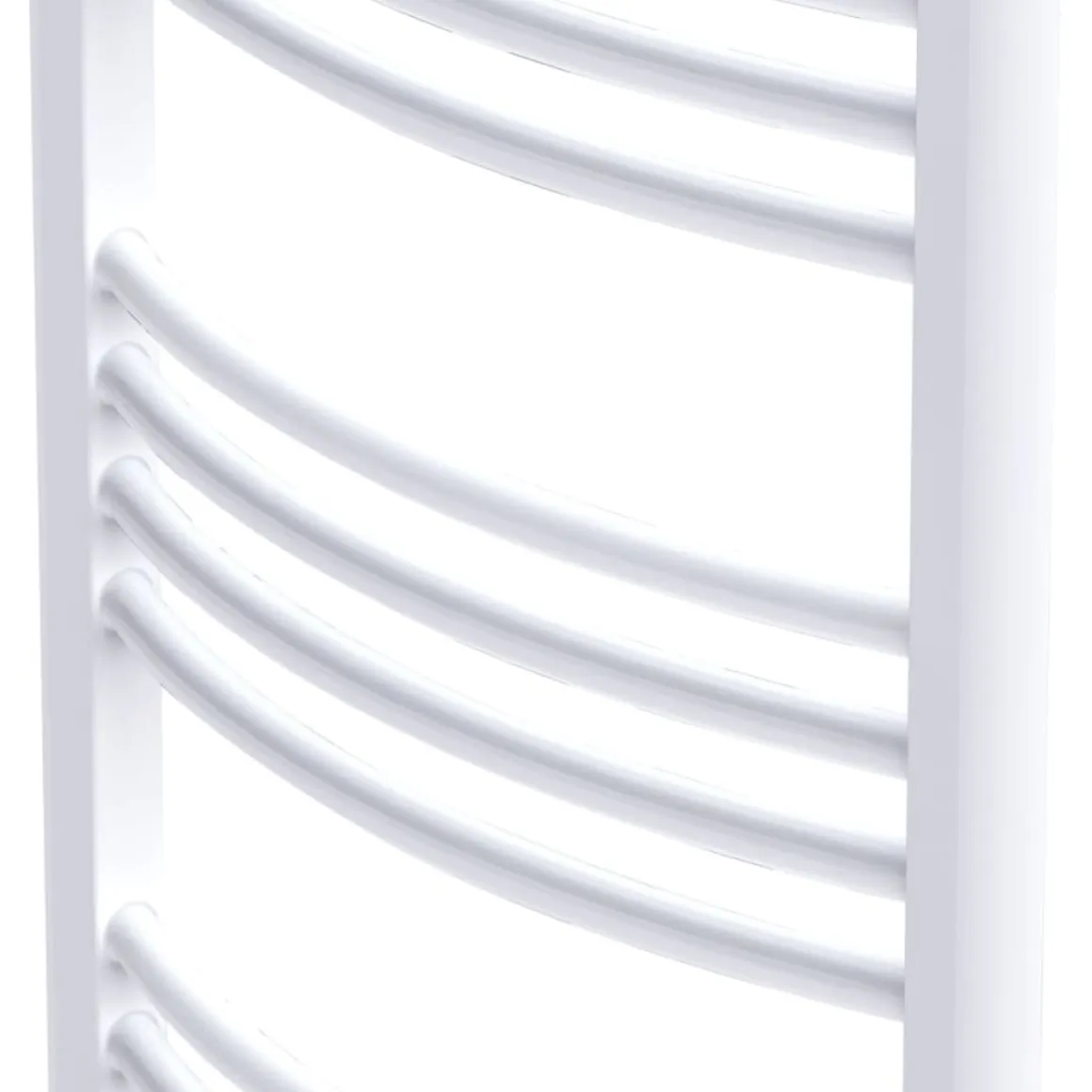Radiador toallero Azax 320W 12 barras blanco 76,4x50 cm