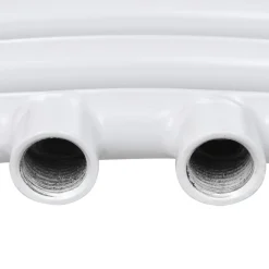 Radiador toallero Berex 565W 18 barras blanco 116x60 cm