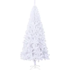 Árbol de Navidad 620 ramas nevado blanco Ø90x180 cm