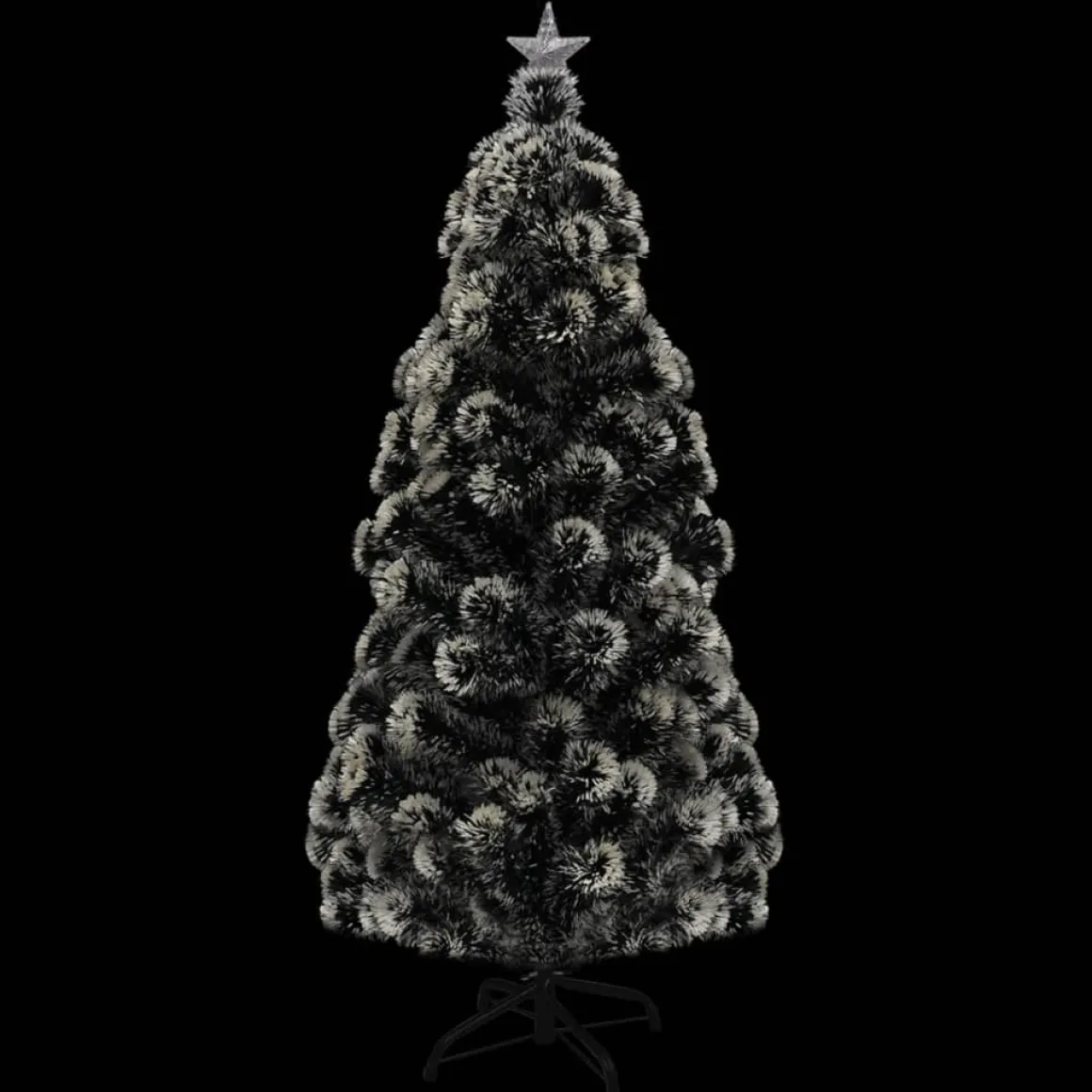 Árbol de Navidad 220 ramas y 39 luces LED verde 180 cm