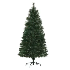 Árbol de Navidad artificial Homcom 219 ramas verde 150 cm