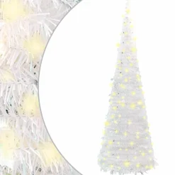 Árbol de Navidad desplegable luces LED 8 modos