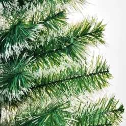 Árbol de Navidad Homcom 416 ramas verde Ø75x150 cm