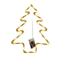 Árbol de Navidad luminoso 26 luces 40 cm