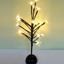 Árbol decorativo 20 LED 40 cm