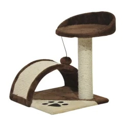 Árbol rascador para gatos marrón 36x36x44 cm