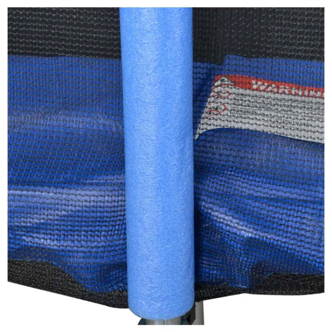 Red de seguridad Homcom para cama elástica 6 barras Ø244x180 cm