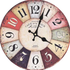 Reloj de pared Gula estilo vintage 30 cm
