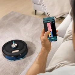 Robot aspirador Cecotec Conga M100 Spin AI 2000Pa cepillo silicona 220m² App 3.0 negro