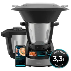 Robot de cocina Cecotec Mambo Touch Wifi + App + accesorios inox