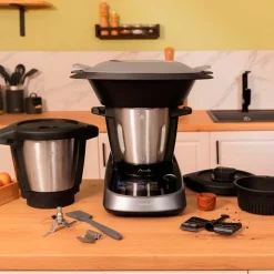 Robot de cocina Cecotec Mambo Touch Wifi + App + accesorios inox