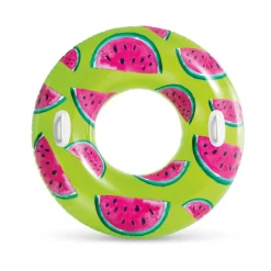 Rueda hinchable Tropical Fruits Intex diseño frutas Ø107 cm