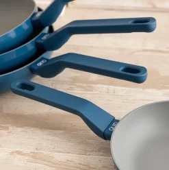 Sartén Baltic Quid aluminio estampado azul/gris