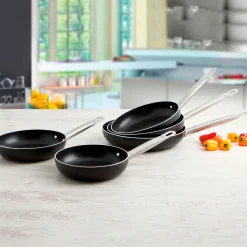 Sartén Pro Chef Quid aluminio prensado negro