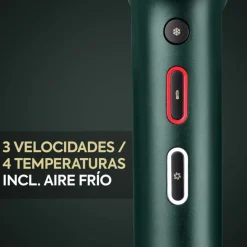 Secador de pelo Babyliss Air Power Pro 1700W 200 km/h 3 velocidades verde
