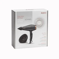 Secador de pelo Babyliss Air Pro 2200W 2 velocidades 2 temperaturas negro