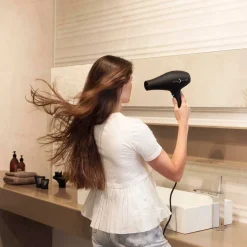 Secador de pelo Cecotec IoniCare 5350 PowerShine Ice 2600W tecnología Ion Real negro