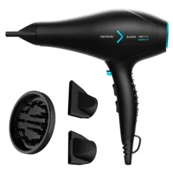 Secador de pelo Cecotec IoniCare 5350 PowerShine Ice 2600W tecnología Ion Real negro