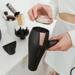 Secador de pelo Cecotec IoniCare Elegance AC 2400 W tecnología de iones negro