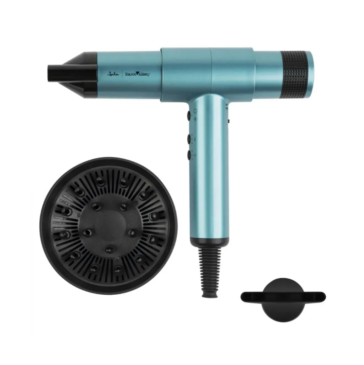 Secador de pelo Jata JBSC5577 2000W iónico 3 temperaturas azul